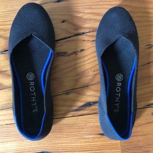 Rothy's black flats